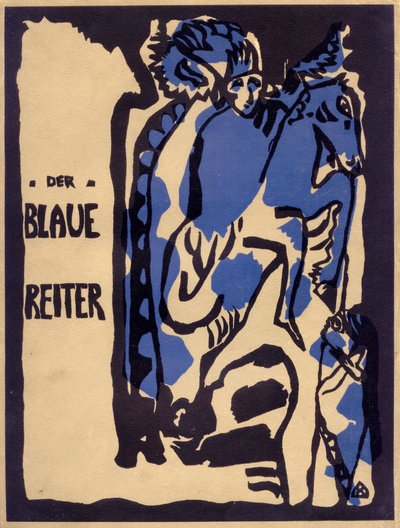 Den blå ryttaren, 1912 av Wassily Kandinsky