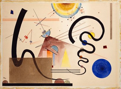 Två motioner av Wassily Kandinsky
