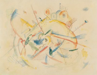 Utan titel, 1915. av Wassily Kandinsky