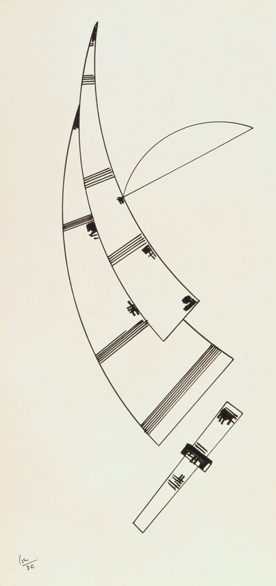 Namnlös, nummer 7 av Wassily Kandinsky