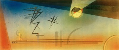 Sicksacka uppåt av Wassily Kandinsky