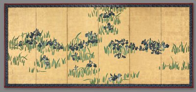 Iris, 1700-tal. av Watanabe Shiko