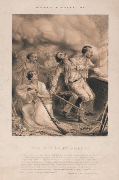 Tornet i Jhansi av Watts (after) Phillips