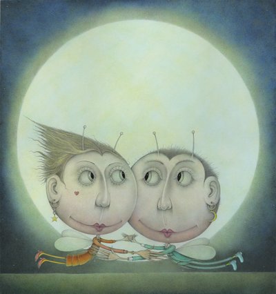 Buzz, 2011 (blandteknik) av Wayne Anderson