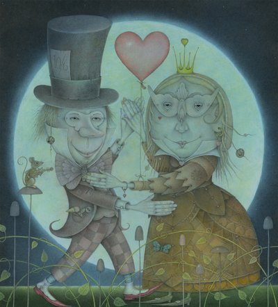 By the Light of the Silvery Moon, 2010 (blandteknik) av Wayne Anderson