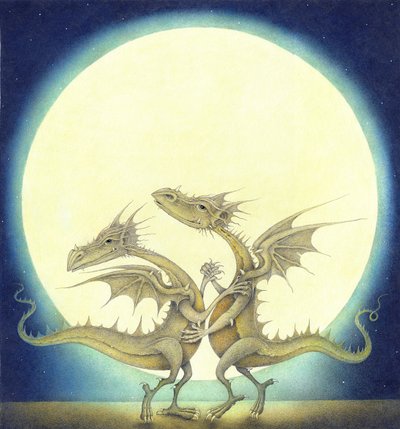Dancing Dragons, 2009 (blandteknik) av Wayne Anderson