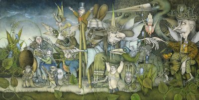 Kung Kvist och Drottning Skrynkla av Wayne Anderson