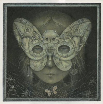 The Dark Web, 2016 (blandteknik) av Wayne Anderson