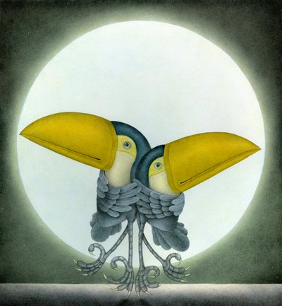 Toucan Can Can, 2010 (blandteknik) av Wayne Anderson