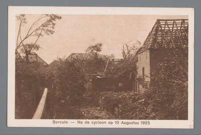 Borculo -- Efter cyklonen den 10 augusti 1925 av Weenenk and Snel