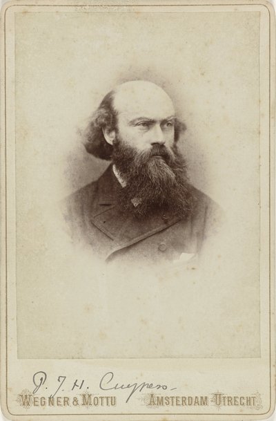 Porträtt av P.J.H. Cuypers av Wegner and Mottu