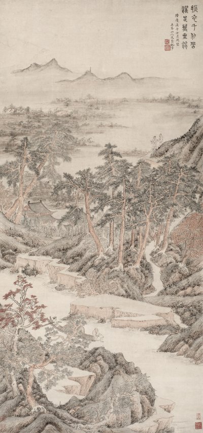 Tvätta fötterna från den dammiga världen, 1570. av Wen Boren