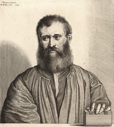 Altoviti, eller av huset. Tillstånd 3 av Wenceslaus Hollar