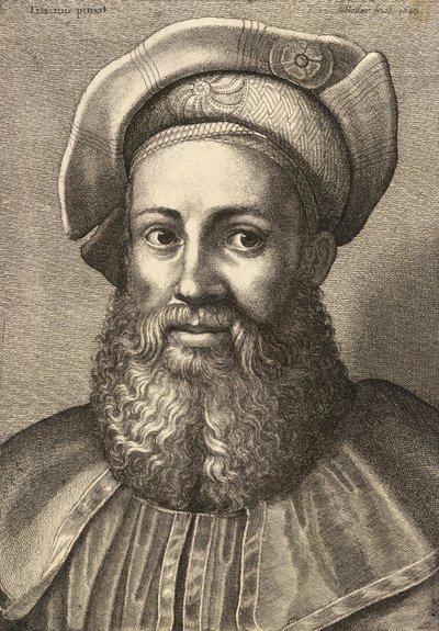 Aretino. Tillstånd 2 av Wenceslaus Hollar