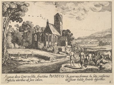 augusti, 1628-29. av Wenceslaus Hollar