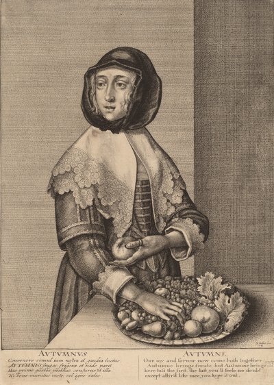 Hösten, 1641. av Wenceslaus Hollar