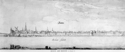 Bonn, ca 1630-36 av Wenceslaus Hollar