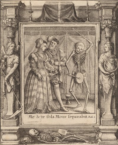 Brudpar, 1651. av Wenceslaus Hollar