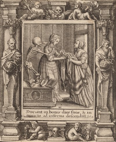 Brud, 1651. av Wenceslaus Hollar