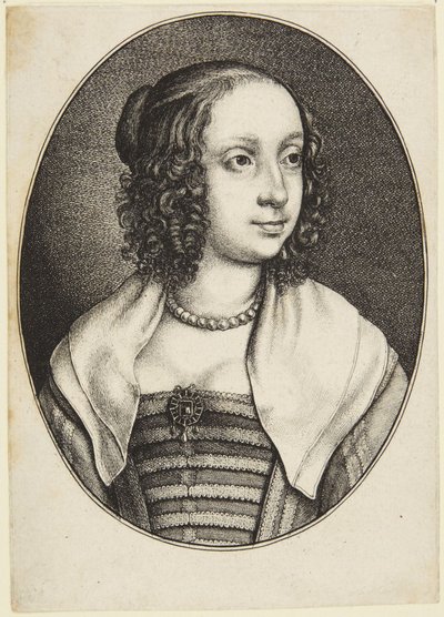 Catherine Howard av Wenceslaus Hollar