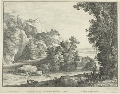 Dricka boskap av Wenceslaus Hollar