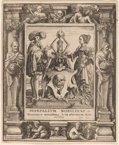 Dödens vapen, 1651. av Wenceslaus Hollar
