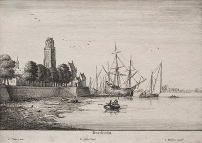 Dordrecht av Wenceslaus Hollar