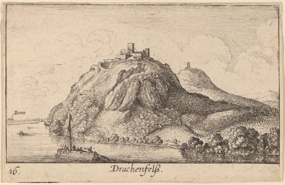 Drachenfels av Wenceslaus Hollar