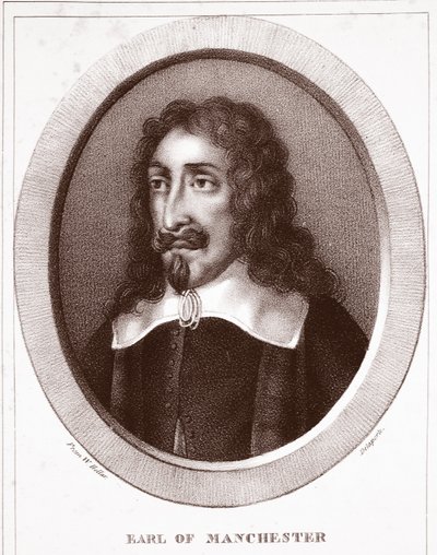 Earl of Manchester, tillskriven Delaporte, graverad av de Langlume av Wenceslaus Hollar