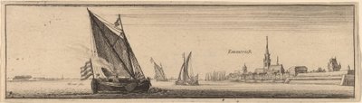Emmerich, ca. 16321635. av Wenceslaus Hollar