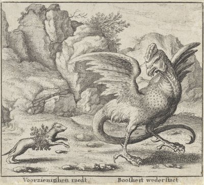 Fabel om basilisken och vesslan Fables (serietitel) av Wenceslaus Hollar