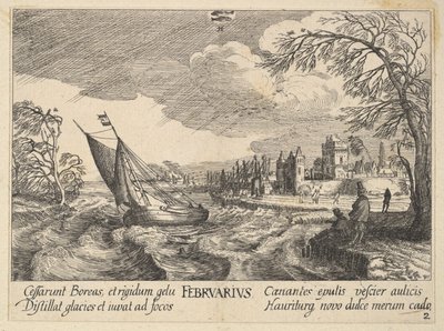februari 1628-29. av Wenceslaus Hollar