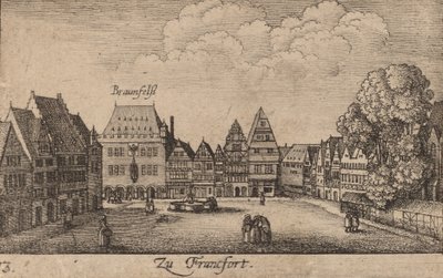 Frankfurt, 1635. av Wenceslaus Hollar