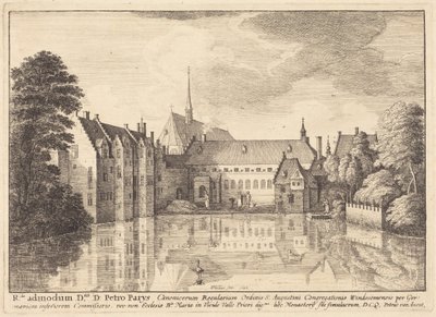 Groenendaels kloster av Wenceslaus Hollar