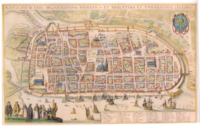 Hollar-Rostock av Wenceslaus Hollar