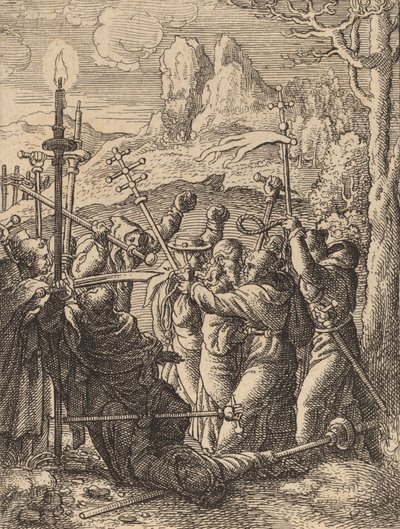 Jesus tagen. av Wenceslaus Hollar