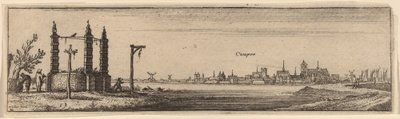 Slaget, ca 1632. av Wenceslaus Hollar