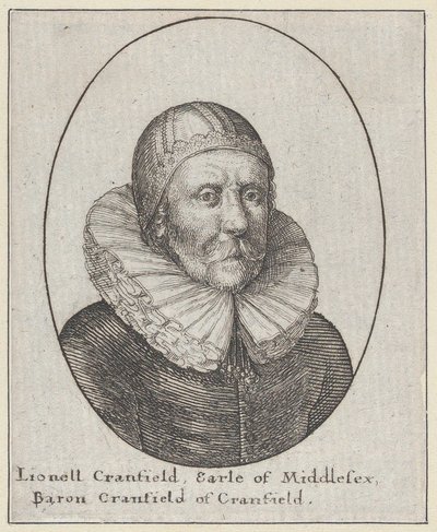 Lionell Cranfield, Earl of Middlesex, Baron Cranfield of Cranfield, 1644., 1644. av Wenceslaus Hollar