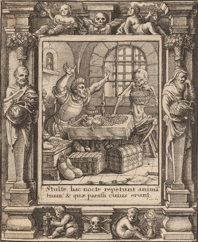 Snål, 1651. av Wenceslaus Hollar