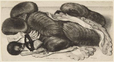 Pälsmuffar och grannlåt av Wenceslaus Hollar