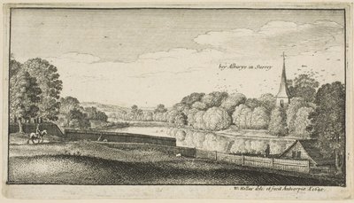 Nära Albury av Wenceslaus Hollar