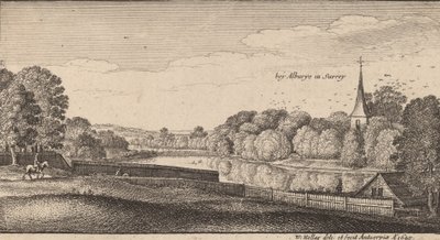 Nära Albury, 1645. av Wenceslaus Hollar