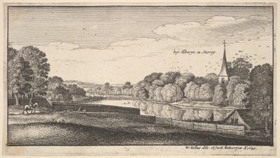 Nära Albury, 1645. av Wenceslaus Hollar