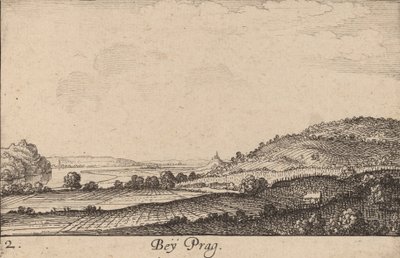 Nära Prag, 1635. av Wenceslaus Hollar