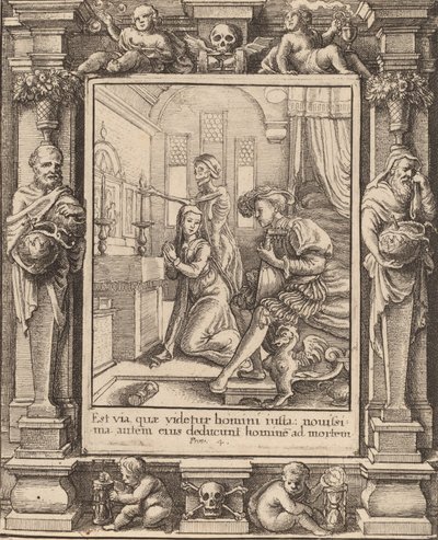 Nunna, 1651. av Wenceslaus Hollar