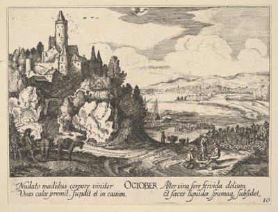 oktober, 1628-29. av Wenceslaus Hollar