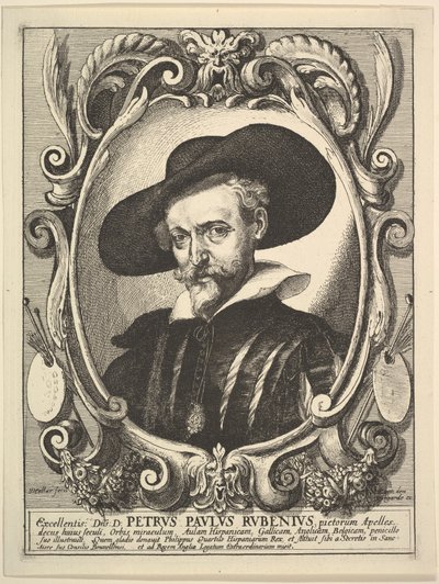 Peter Paul Rubens Peter Paul Rubenius, 1625-77 av Wenceslaus Hollar