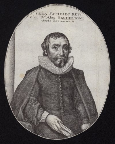 Pastor Alexander Henderson av Wenceslaus Hollar