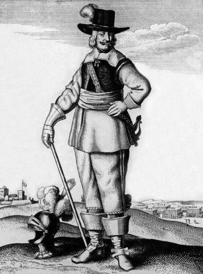 Robert Devereux, 3:e earl av Essex av Wenceslaus Hollar