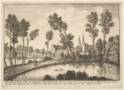 Rothendael Abbey, 1648. av Wenceslaus Hollar